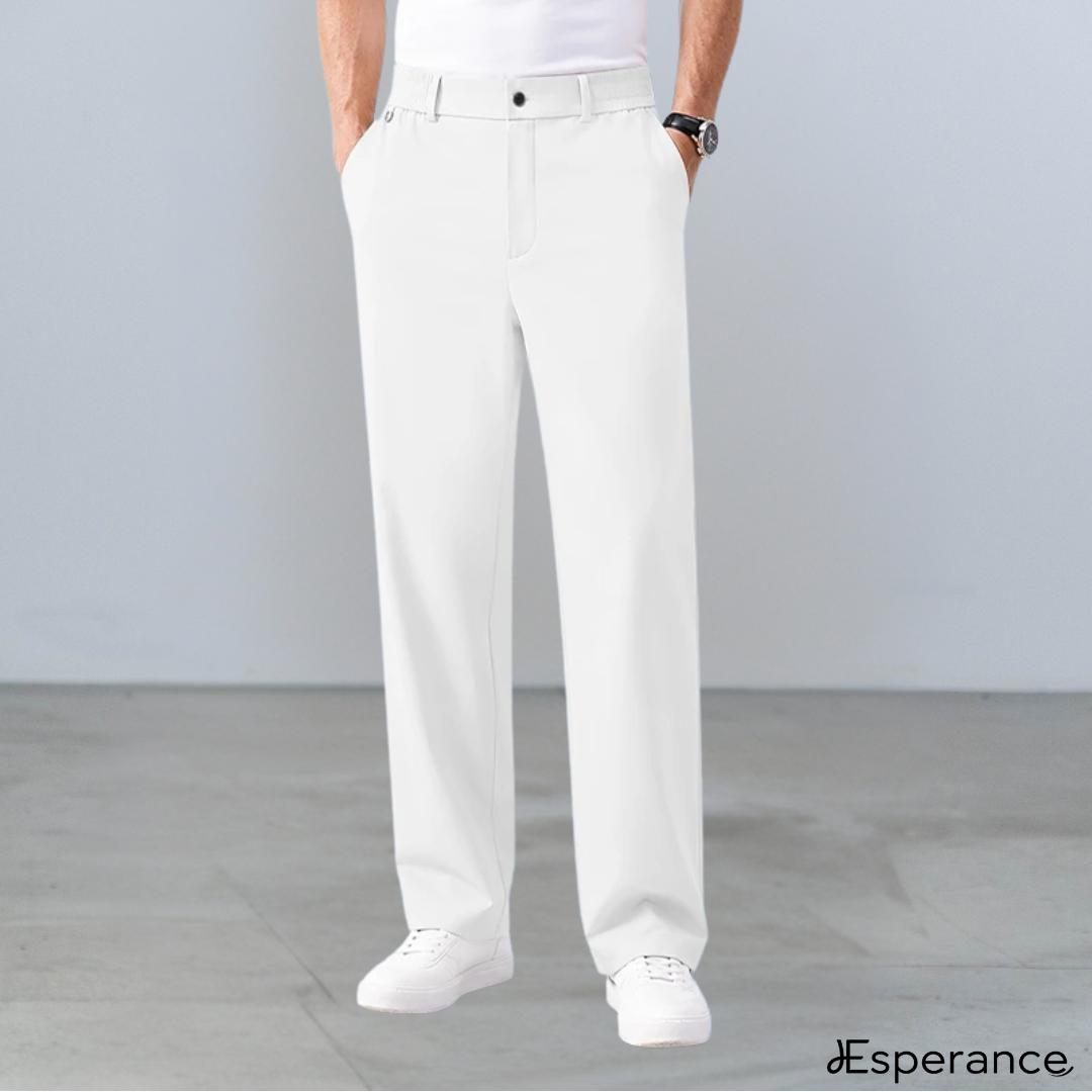 Pantalón casual flexible de seda helada Ultra Confort