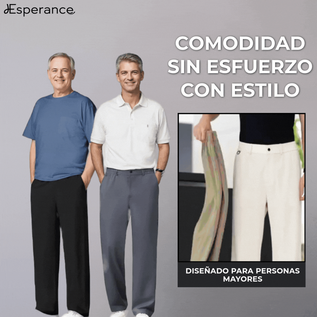 Pantalón casual flexible de seda helada Ultra Confort